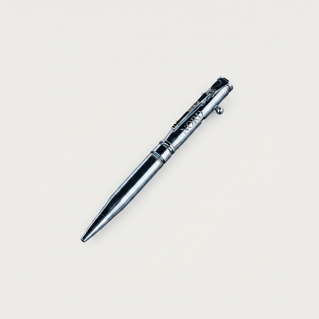 Nord Vector Steel engraved metal pen by NORD 1975 - chrome finish product photo