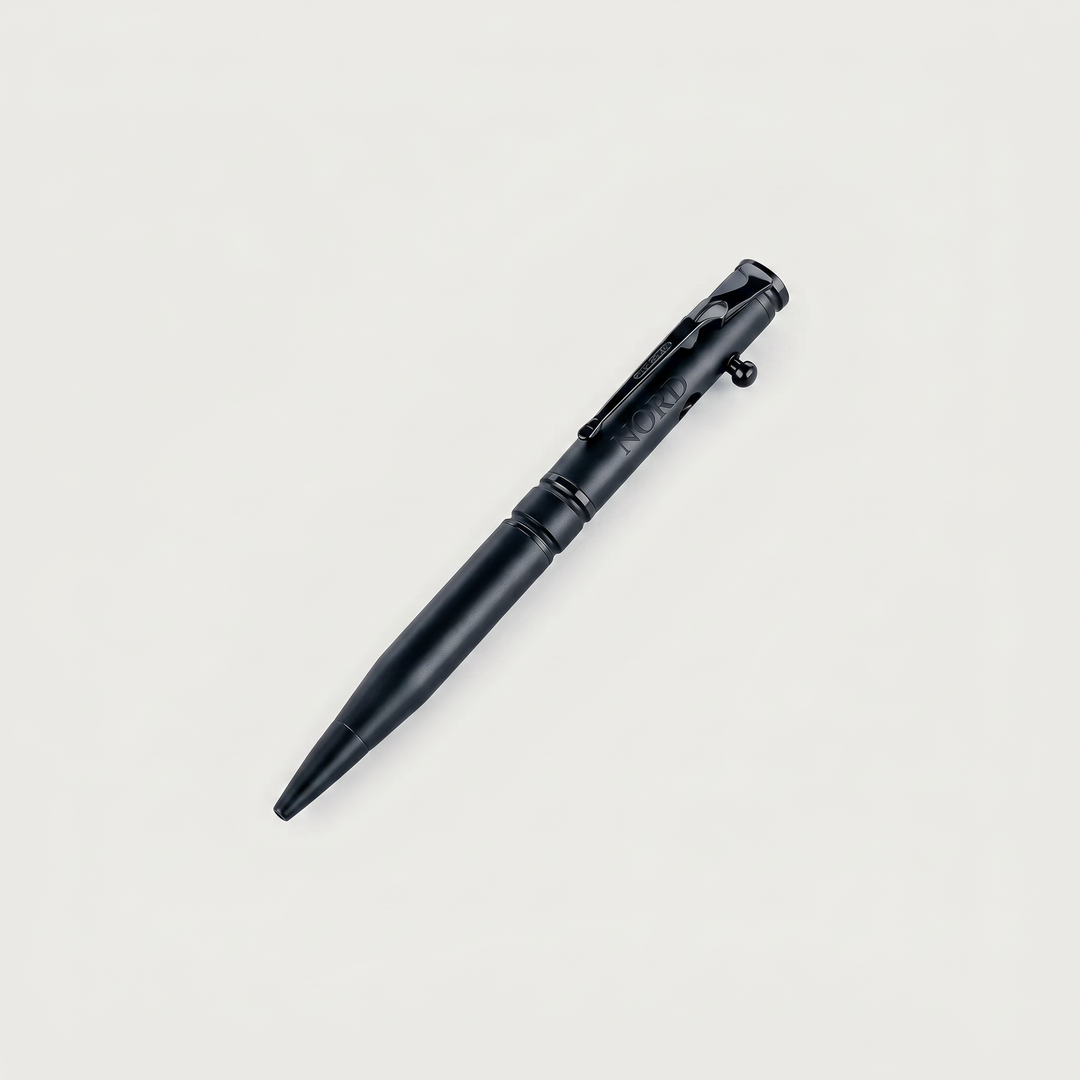 Nord Vector Arctic Black engraved metal pen by NORD 1975 - product photo