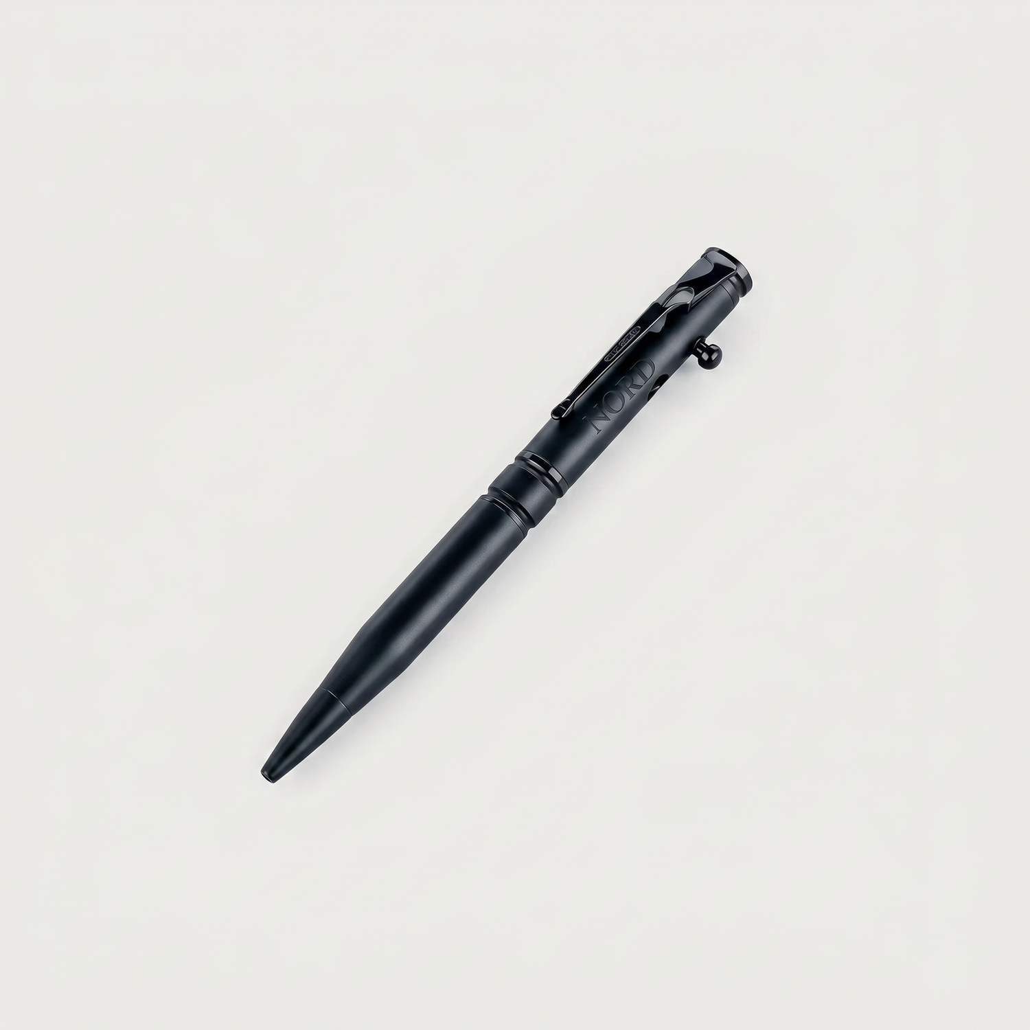 Nord Vector Arctic Black engraved metal pen by NORD 1975 - product photo